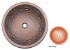 Картинка анонса товара «раковина медная bronze de luxe r314, цвет - old penny (медь с патиной), 42 х 42 х 15 см r314_old_penny»