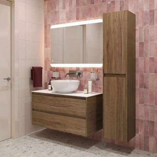 Тумба со столешницей и раковиной BelBagno KRAFT 80 kraft80rt-kepbo-1077-set подвесная KRAFT80RT-KEPBO-1077-SET Тумба со столешницей и раковиной BelBagno KRAFT 80 kraft80rt-kepbo-1077-set подвесная KRAFT80RT-KEPBO-1077-SET