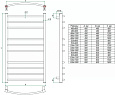 Полотенцесушитель электрический Grota EcoCalma 48 x 60 см крашеный белый EcoCalma 480*600-e-w Полотенцесушитель электрический Grota EcoCalma 48 x 60 см крашеный белый EcoCalma 480*600-e-w