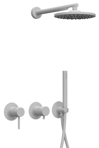 Душевая система Remer X Style X96S02OBO, белый матовый Душевая система Remer X Style X96S02OBO, белый матовый