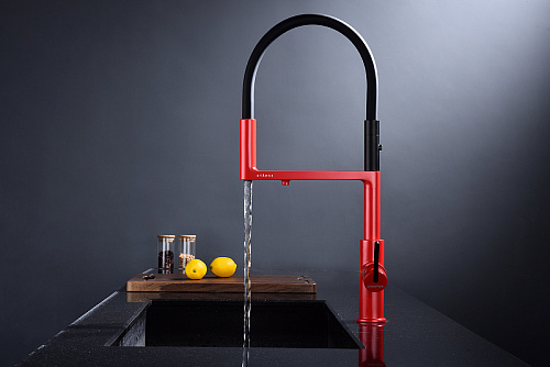 Смеситель для кухни Paulmark Tornado пламя To213402-FI Смеситель для кухни Paulmark Tornado пламя To213402-FI