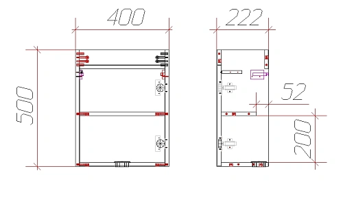 Тумба под раковину ART&MAX FAMILY Family-400-1D-SO-PS подвесная с одной распашной дверцей, Pino Sibe Тумба под раковину ART&MAX FAMILY Family-400-1D-SO-PS подвесная с одной распашной дверцей, Pino Sibe