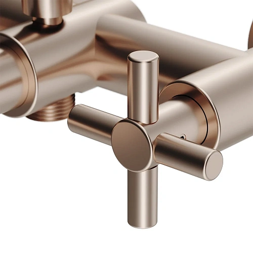 Смеситель для ванны Damixa RedBlu Neo Classic 281000000 никель сатин Смеситель для ванны Damixa RedBlu Neo Classic 281000000 никель сатин