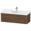Картинка анонса товара «тумба под раковину duravit xviu xv40180b121 подвесная 120 см орех темный»
