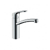 Картинка анонса товара «смеситель для кухни hansgrohe 160, coolstart, ecosmart, 1jet 31816000, хром»