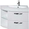 Тумба под раковину De Aqua Трио 90 Люкс R белая 00197202 Тумба под раковину De Aqua Трио 90 Люкс R белая 00197202