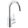Смеситель для раковины GROHE Eurosmart Cosmopolitan с нажимным сливным гарнитуром, L-Size, хром (239 23933001 Смеситель для раковины GROHE Eurosmart Cosmopolitan с нажимным сливным гарнитуром, L-Size, хром (239 23933001