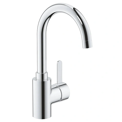 Смеситель для раковины GROHE Eurosmart Cosmopolitan с нажимным сливным гарнитуром, L-Size, хром (239 23933001 Смеситель для раковины GROHE Eurosmart Cosmopolitan с нажимным сливным гарнитуром, L-Size, хром (239 23933001