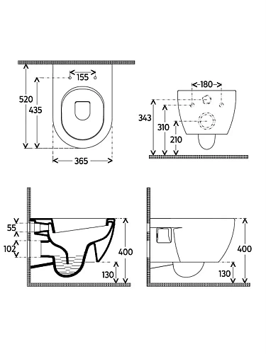 Унитаз подвесной AQUAme AQM2011 сиденье SoftClose, технология смыва Rimless, скрытый крепеж. Унитаз подвесной AQUAme AQM2011 сиденье SoftClose, технология смыва Rimless, скрытый крепеж.