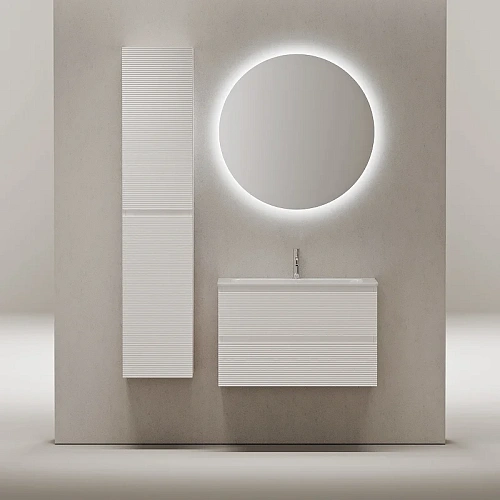 Тумба под раковину Sancos Folk FL80W 790х445х500 Bianco, подвесная Тумба под раковину Sancos Folk FL80W 790х445х500 Bianco, подвесная