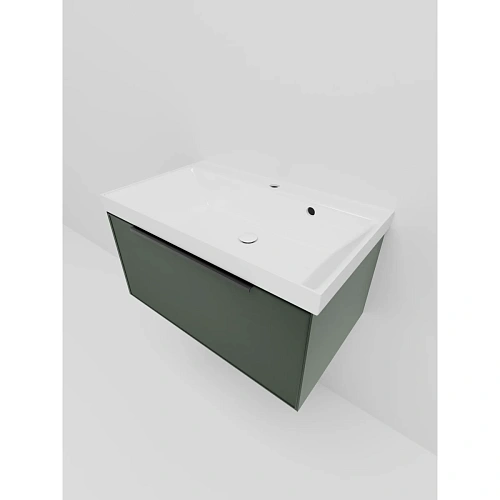 Тумба под раковину La Fenice SIMPLA Grigio 80 FNC-01-SIM-G-80 серо-зеленая Тумба под раковину La Fenice SIMPLA Grigio 80 FNC-01-SIM-G-80 серо-зеленая