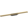 Картинка анонса товара «решетка для водоотводящего желоба hansgrohe raindrain flex, 80 см, укорачиваемая 56044140, шлифованн»