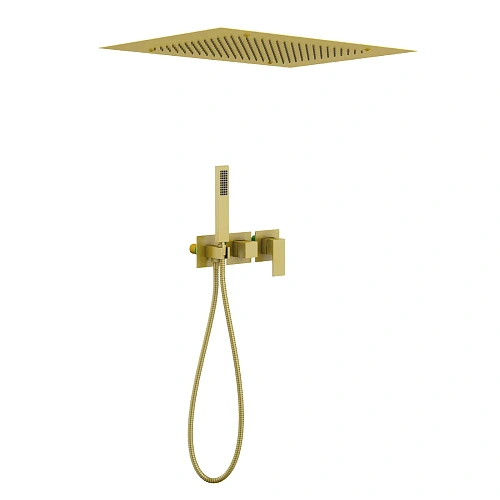 Душевая система Timo Selene SX-2129/17SM встраиваемая золото матовое Душевая система Timo Selene SX-2129/17SM встраиваемая золото матовое