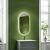 Зеркало Sancos Oval OV55C 550х1050 фоновая подсветка с сенсорным управлением Зеркало Sancos Oval OV55C 550х1050 фоновая подсветка с сенсорным управлением