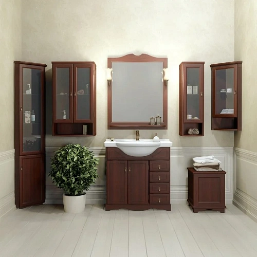 Тумба под раковину Opadiris Клио 70 орех антикварный 00-00002503 Тумба под раковину Opadiris Клио 70 орех антикварный 00-00002503