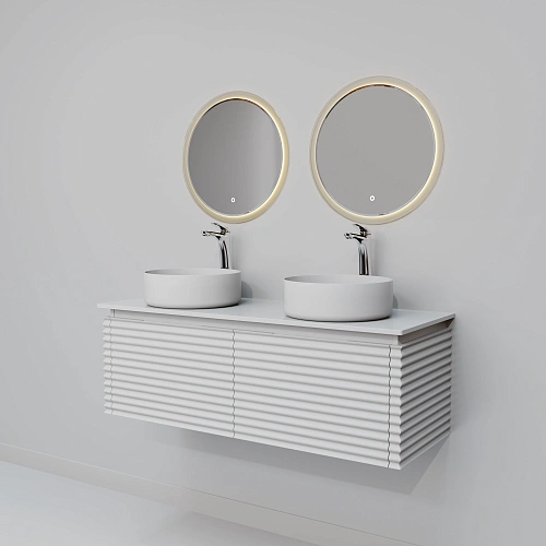 Комплект мебели ArtDecco Jacqueline 120 AJC12W34D3MF белый Комплект мебели ArtDecco Jacqueline 120 AJC12W34D3MF белый