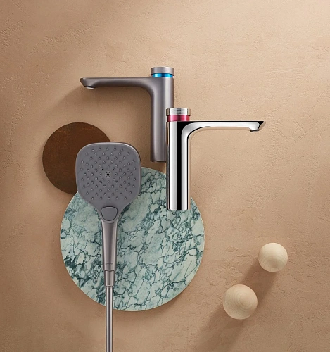 Смеситель для раковины ARROW AMP11872GG, серый Смеситель для раковины ARROW AMP11872GG, серый