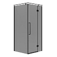 Душевой уголок Niagara Nova NG-2831-34BLACK (90x90x195) квадратная, распашнаячерный матовый, стекло тонированное Душевой уголок Niagara Nova NG-2831-34BLACK (90x90x195) квадратная, распашнаячерный матовый, стекло тонированное