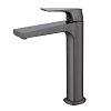 Смеситель для раковины Raglo R07.15.09 высокий, монолитный, графит Смеситель для раковины Raglo R07.15.09 высокий, монолитный, графит