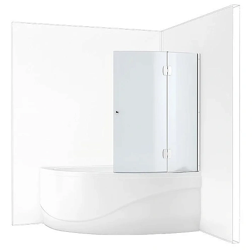 Шторка на ванну Aquanet Mayorca AQ3 R, узорчатое стекло 00175768 Шторка на ванну Aquanet Mayorca AQ3 R, узорчатое стекло 00175768