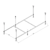 Каркас для ванны AM.PM Func W84A-180-080W-R 180х80 Каркас для ванны AM.PM Func W84A-180-080W-R 180х80