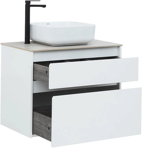 Тумба под раковину Aquanet Nova Lite 75 белый (2 ящика) 00242272 Тумба под раковину Aquanet Nova Lite 75 белый (2 ящика) 00242272