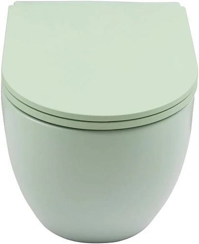 Унитаз подвесной Allen Brau Reality 4.32015.MT сиденье с микролифт мятный Унитаз подвесной Allen Brau Reality 4.32015.MT сиденье с микролифт мятный