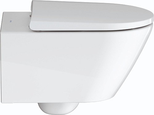 Унитаз подвесной Duravit D-Neo 45770900A1 Rimless с сиденьем микролифт Soft Close, цвет белый Унитаз подвесной Duravit D-Neo 45770900A1 Rimless с сиденьем микролифт Soft Close, цвет белый