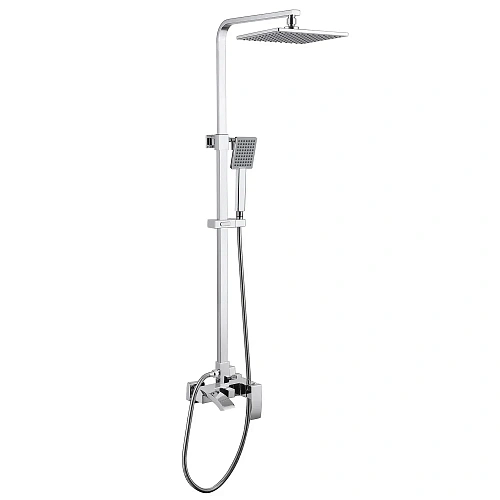 Душевая система ABBER Wasserfall AF8616L с изливом, хром Душевая система ABBER Wasserfall AF8616L с изливом, хром