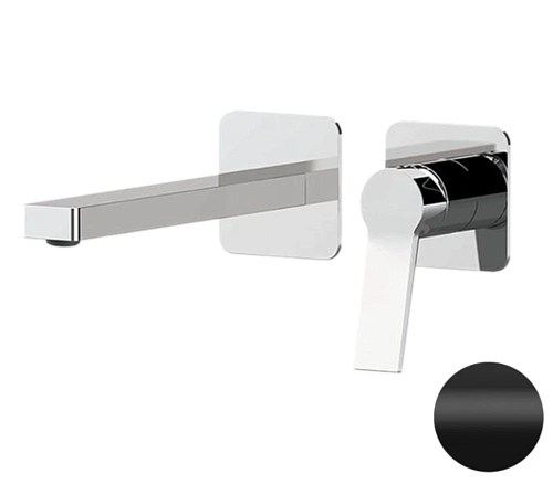 Смеситель для раковины Remer Slash SL15PLNO, черный матовый Смеситель для раковины Remer Slash SL15PLNO, черный матовый