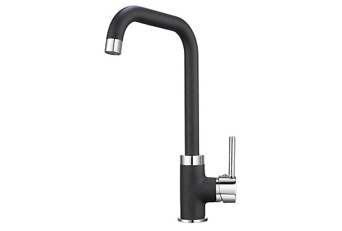 Смеситель для кухни Granula 0041, ЧЁРНЫЙ Смеситель для кухни Granula 0041, ЧЁРНЫЙ