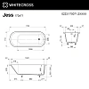 Ванна из искусственного камня WHITECROSS Jess 170x71 RAL матовый 0223.170071.2XXXX Ванна из искусственного камня WHITECROSS Jess 170x71 RAL матовый 0223.170071.2XXXX