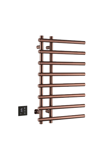 Полотенцесушитель электрический Boheme Uno 722-CB круглый сухой Copper Brushed Полотенцесушитель электрический Boheme Uno 722-CB круглый сухой Copper Brushed