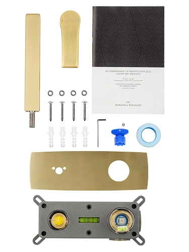 Смеситель для раковины Wonzon & Woghand BRILLIANT встраиваемый, брашированное золото (WW-88869079-BG) Смеситель для раковины Wonzon & Woghand BRILLIANT встраиваемый, брашированное золото (WW-88869079-BG)