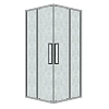 Душевой уголок GROSSMAN Cosmo 300.K33.02.9090.10.02 (90x90x195) квадрат,раздвижная,хром,стекло шиншилла Душевой уголок GROSSMAN Cosmo 300.K33.02.9090.10.02 (90x90x195) квадрат,раздвижная,хром,стекло шиншилла