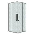 Душевой уголок GROSSMAN Cosmo 300.K33.02.9090.10.02 (90x90x195) квадрат,раздвижная,хром,стекло шиншилла Душевой уголок GROSSMAN Cosmo 300.K33.02.9090.10.02 (90x90x195) квадрат,раздвижная,хром,стекло шиншилла