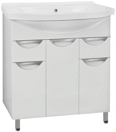 Тумба под раковину Style Line Жасмин 80 (2 ящ.) ЛС-00000038 Тумба под раковину Style Line Жасмин 80 (2 ящ.) ЛС-00000038