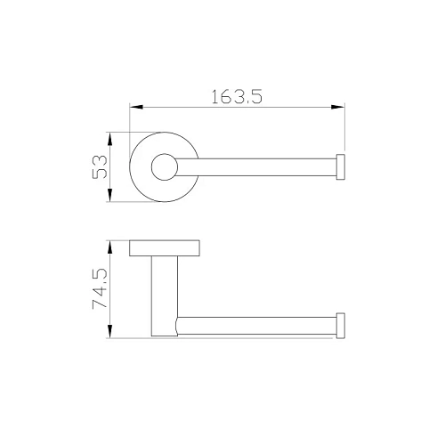 Держатель туалетной бумаги Wonzon & Woghand хром (WW-8156) Держатель туалетной бумаги Wonzon & Woghand хром (WW-8156)
