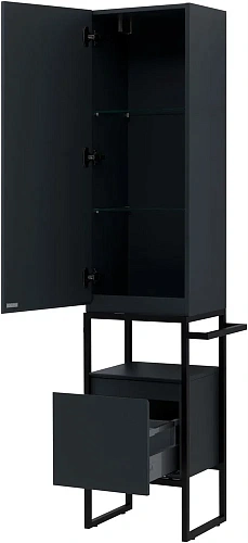 Шкаф-пенал Allen Brau Priority 40 1.31006.AM L антрацит матовый Шкаф-пенал Allen Brau Priority 40 1.31006.AM L антрацит матовый