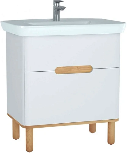 Тумба с раковиной Vitra Sento 80 см 60824 с LED подсветкой и датчиком движения Тумба с раковиной Vitra Sento 80 см 60824 с LED подсветкой и датчиком движения