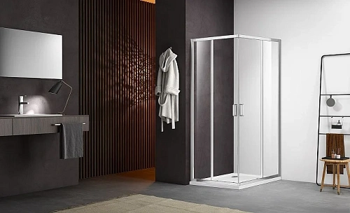 Душевой уголок Aquatek квадратный, двери раздвижные 800x800x2000 профиль хром, стекло прозрачное AQN AQNAA1142-80 Душевой уголок Aquatek квадратный, двери раздвижные 800x800x2000 профиль хром, стекло прозрачное AQN AQNAA1142-80