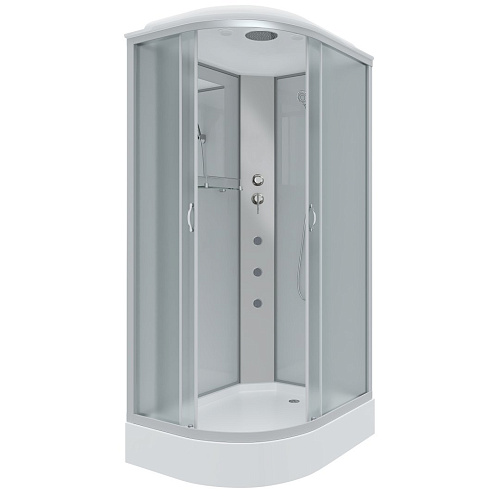 Душевая кабина Niagara Classic NG-3312-14RG (1200х800х2150) низкий поддон (13см) стекло матовое 33121423RG Душевая кабина Niagara Classic NG-3312-14RG (1200х800х2150) низкий поддон (13см) стекло матовое 33121423RG