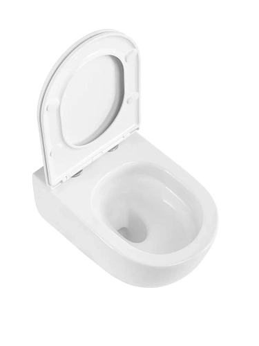 Унитаз подвесной BelBagno ETNA BB008CH-TOR/SC безободковый с сиденьем и смывом TORNADO Унитаз подвесной BelBagno ETNA BB008CH-TOR/SC безободковый с сиденьем и смывом TORNADO