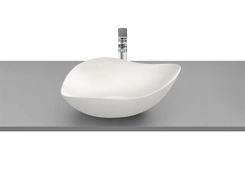 Раковина Roca Ruy Ohtake накладная 540х375 жемчуг матовый 327A13630 Раковина Roca Ruy Ohtake накладная 540х375 жемчуг матовый 327A13630