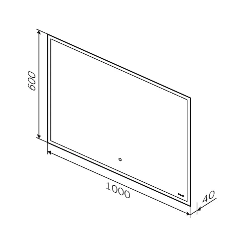 Зеркало AM.PM Spirit V2.0 M71AMOX1001SA с LED-подсветкой и системой антизапотевания, сенсор, 100 см Зеркало AM.PM Spirit V2.0 M71AMOX1001SA с LED-подсветкой и системой антизапотевания, сенсор, 100 см