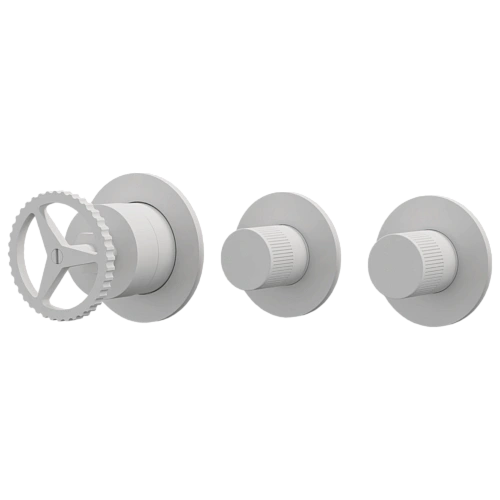 Смеситель для душа Remer Chrono CH98D2PWBBO, белый матовый Смеситель для душа Remer Chrono CH98D2PWBBO, белый матовый