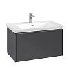 Тумба под раковину Villeroy &amp; Boch Subway 3.0 Graphite / Graphite C57300VR