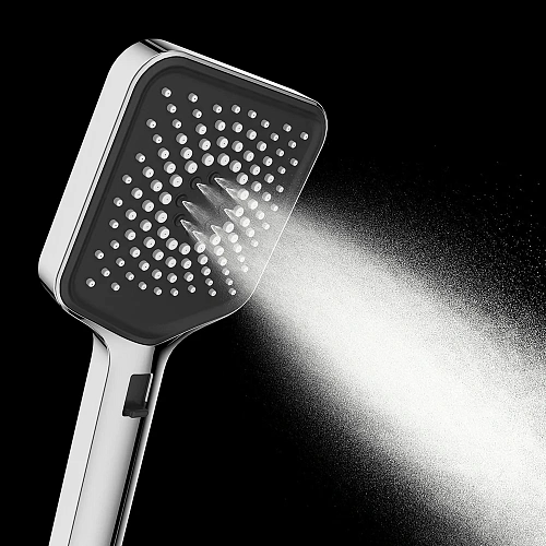 Душевая лейка AQUAme AQM8502CR Ручной душ 120мм, 3 режима, Хром Душевая лейка AQUAme AQM8502CR Ручной душ 120мм, 3 режима, Хром