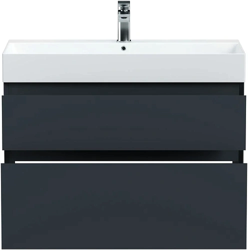 Тумба под раковину Allen Brau Infinity 85 1.210026.AM антрацит матовый Тумба под раковину Allen Brau Infinity 85 1.210026.AM антрацит матовый