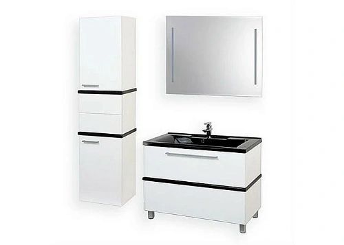 Тумба с раковиной Aquaton Турин 100 (1A1217K0TUJ10) белая Тумба с раковиной Aquaton Турин 100 (1A1217K0TUJ10) белая